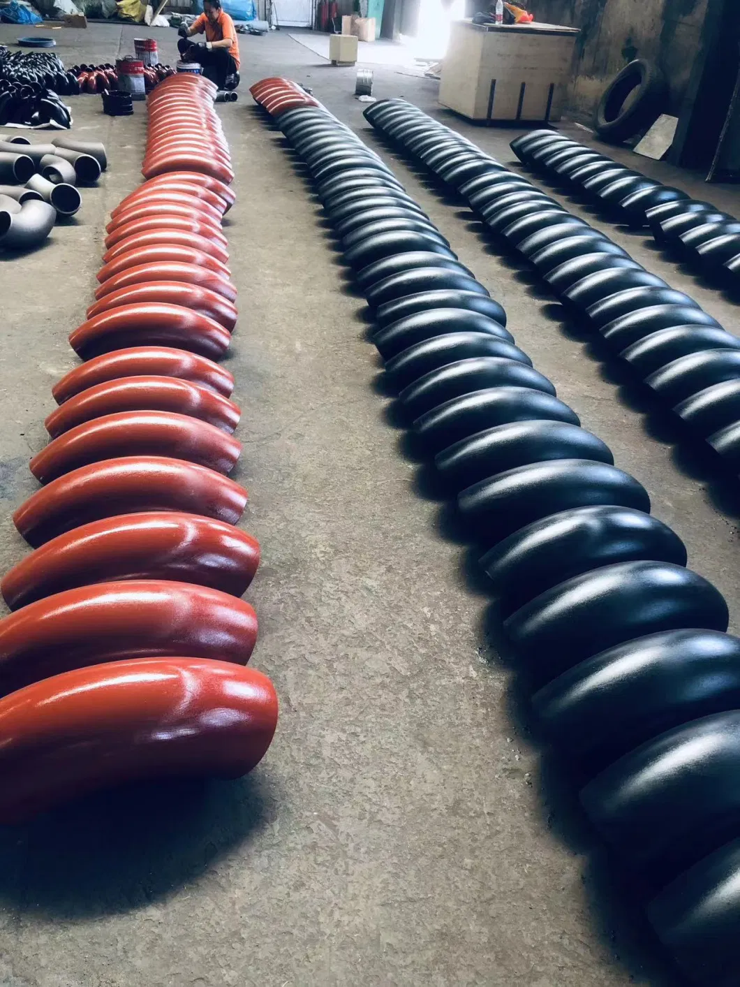 ASTM B16.9 Seamless 18 Inch Carbon Steel Pipe Fittings Elbow for Boiler